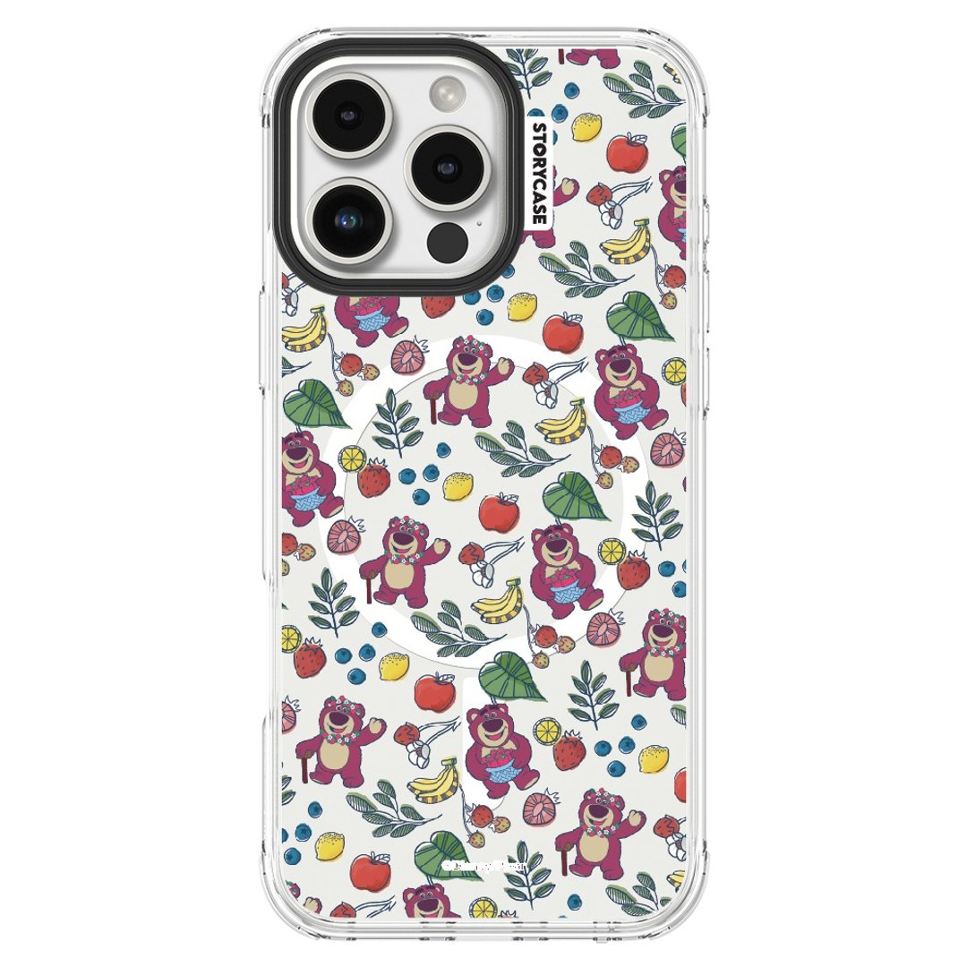 草莓熊派对 浆果盛宴 iPhone 16 手机壳 磁吸防撞保护壳 Lotso - 手机壳/手机套 - 其他材质 