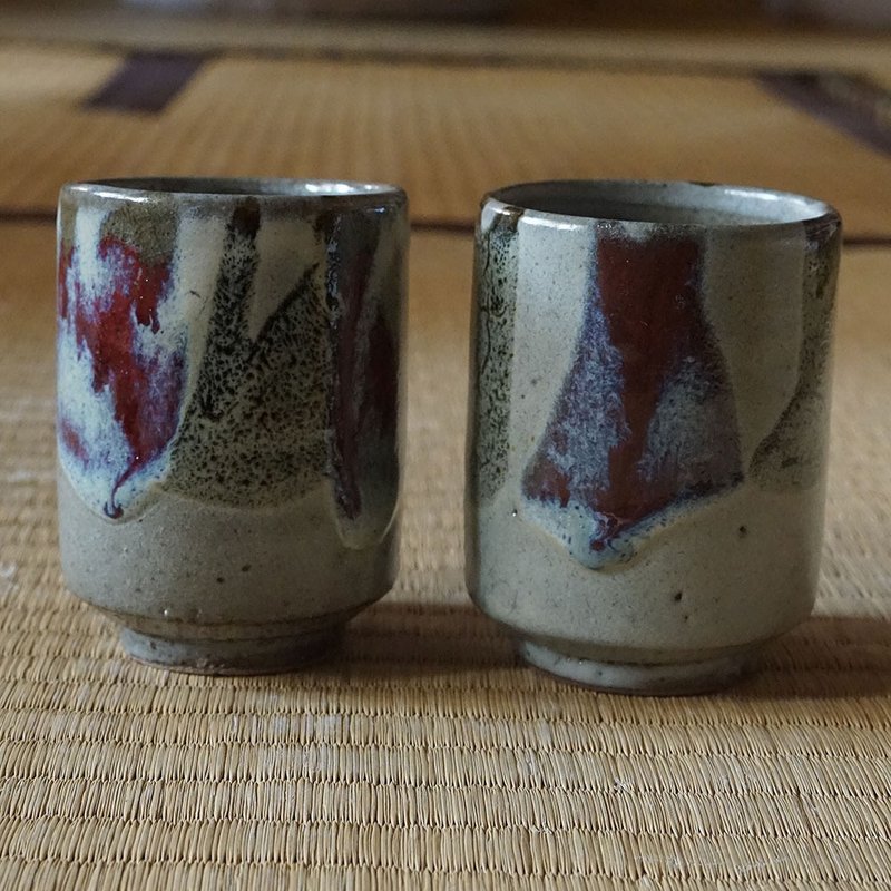 黑牟田烧茶杯 - 茶具/茶杯 - 陶 