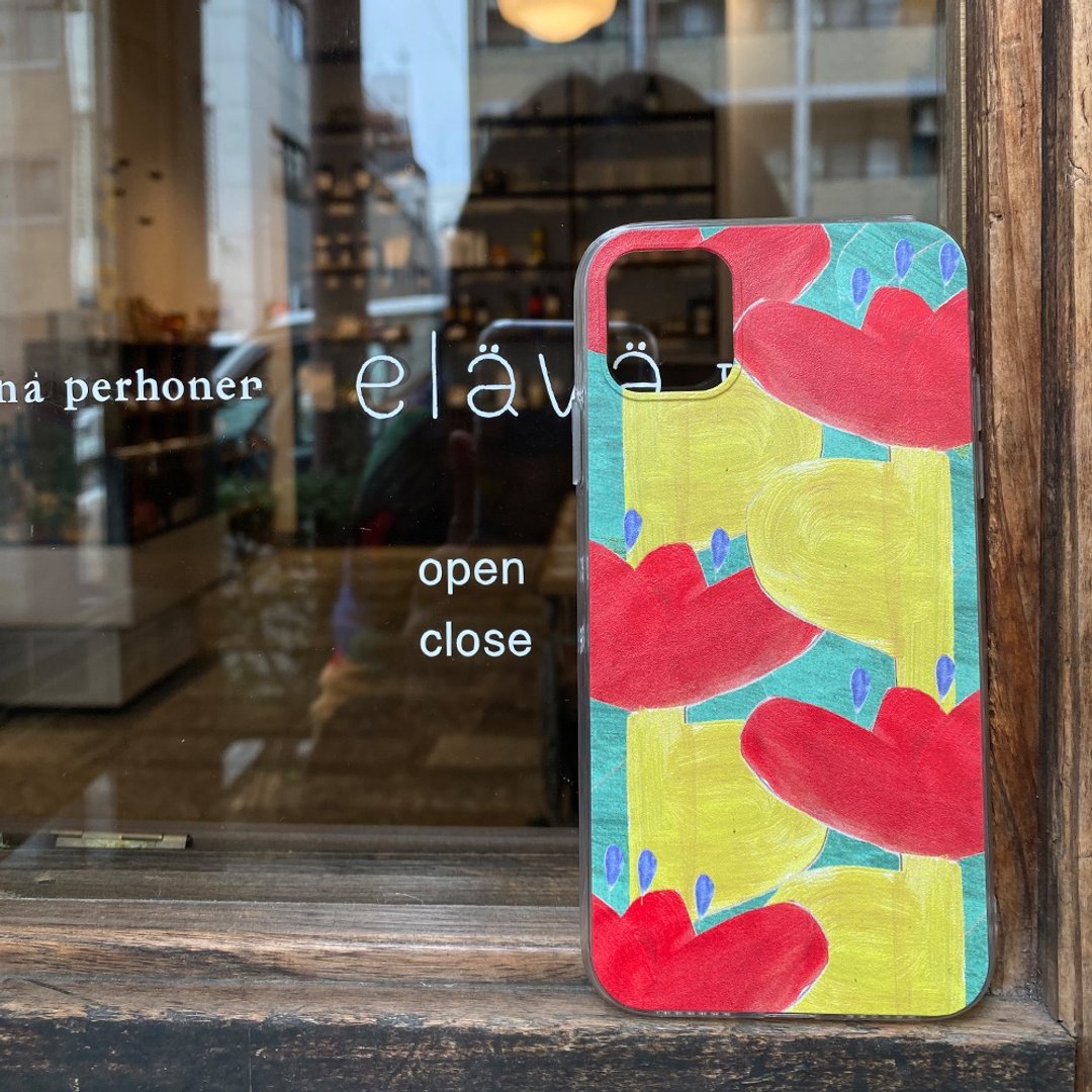 花的姿态日系透明手机号iPhonex iphone 11 pro max定制 - 手机壳/手机套 - 塑料 红色