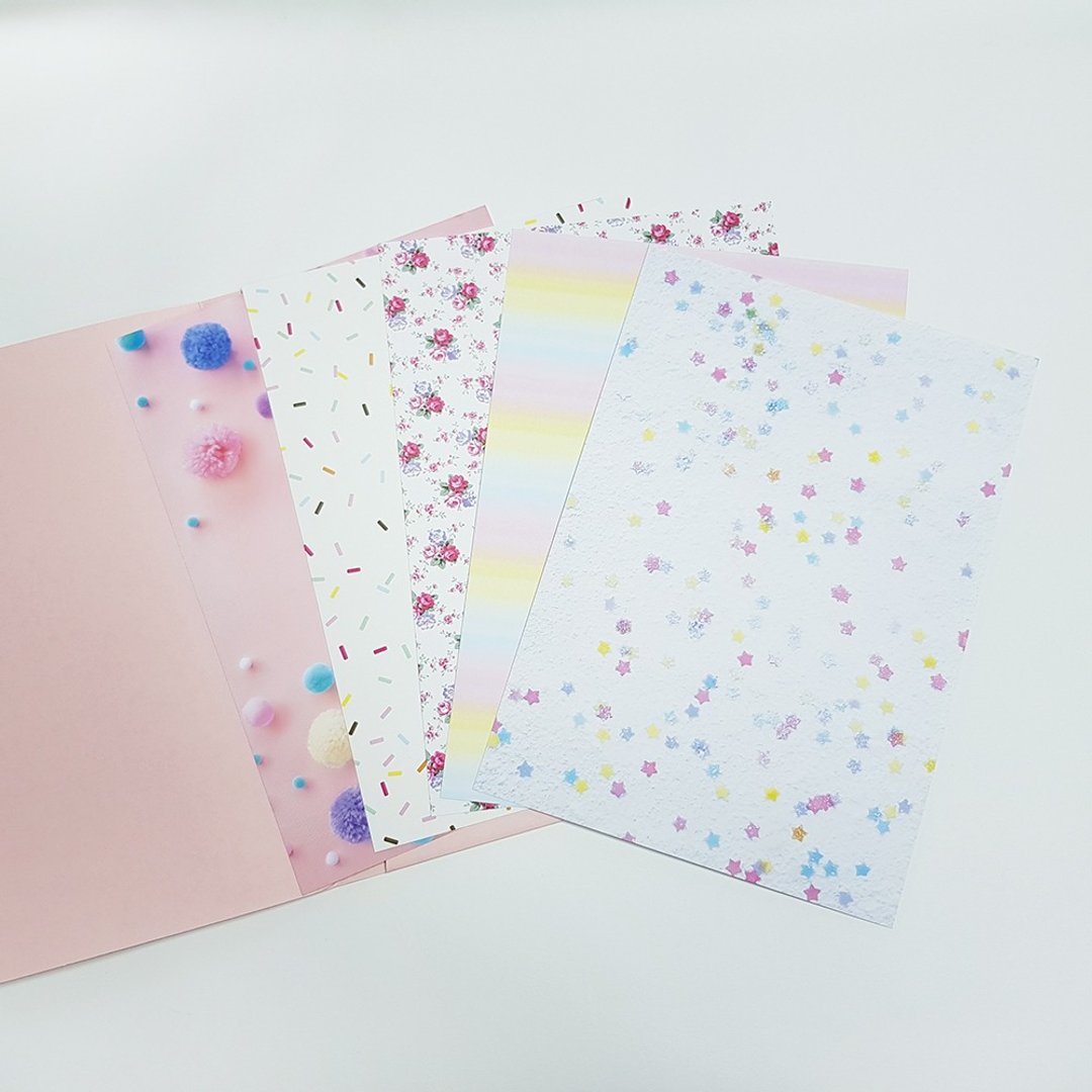 日本 Marks Decora 拍照背景组【Sweet B (DCP-PSS01-B)】 - 其他 - 纸 多色