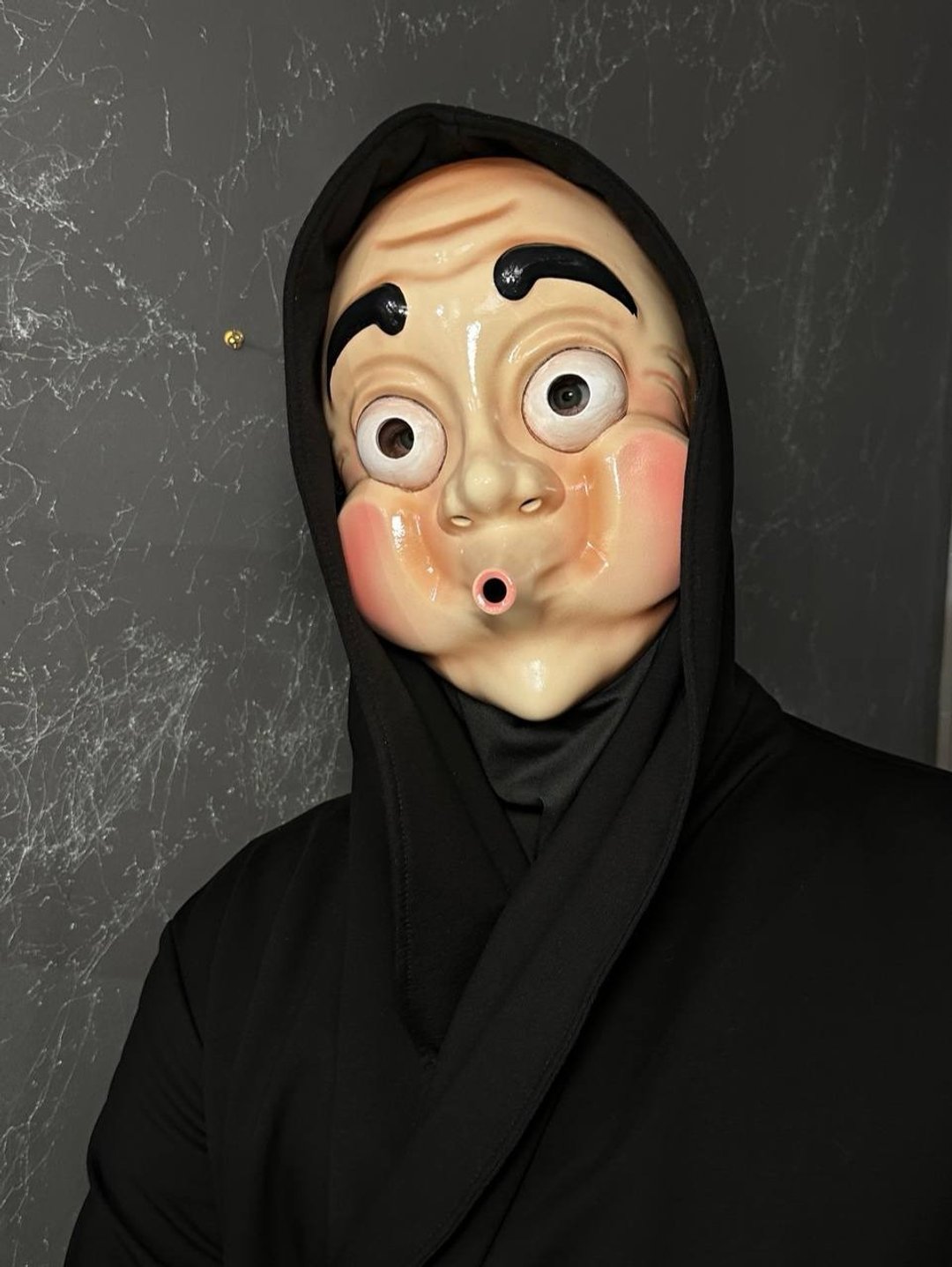 萤火钢柱面具鬼灭之刃面具火男面具阿嘉女面具。 - 其他 - 树脂 卡其色