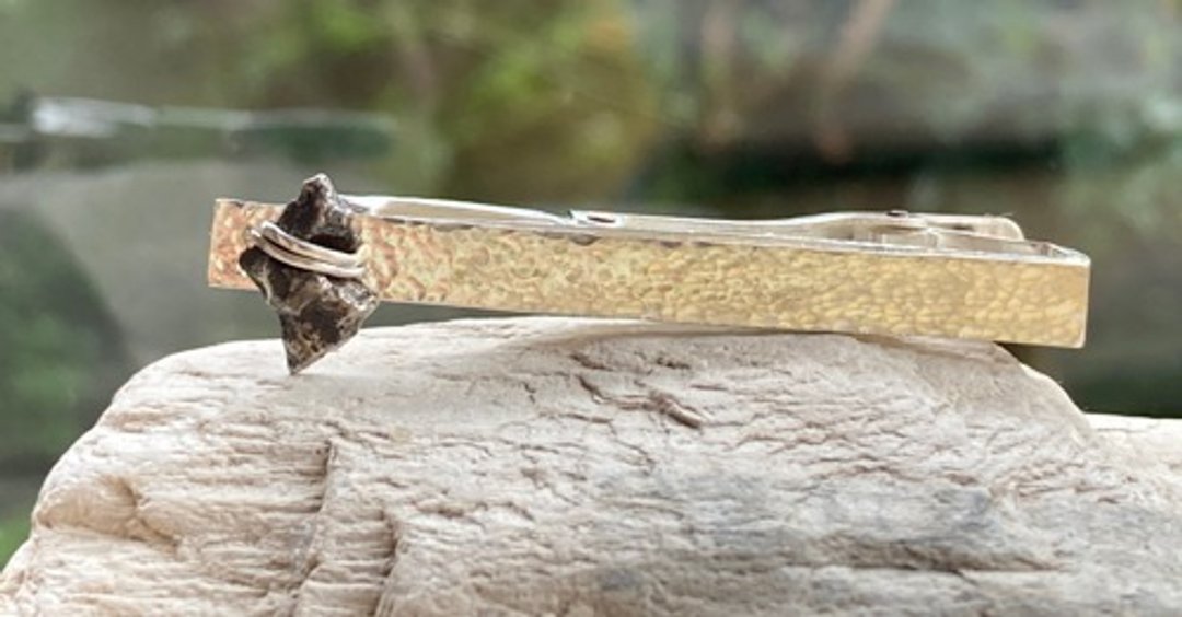 ◇Meteorite SV tie pin ◇Meteorite Silver Tiepin - 其他 - 其他金属 