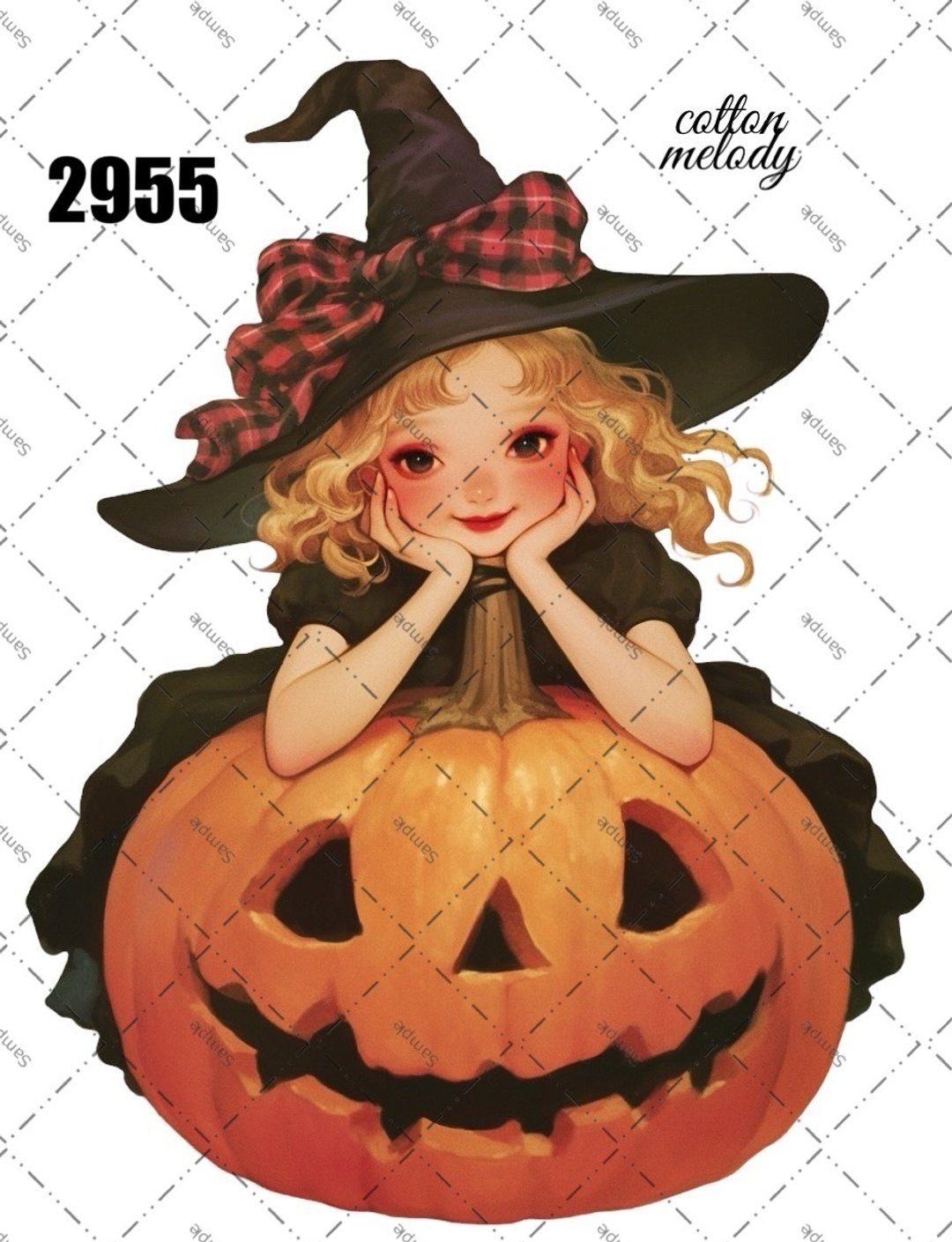 original sticker no.2955 人物贴纸 原创贴纸 原创人物贴纸 装饰贴纸 cotton melody - 贴纸 - 纸 