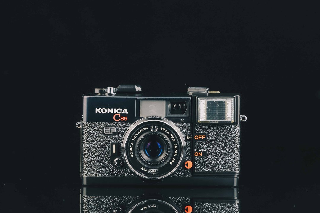 Konica C35 EF #6210 #135底片相机 - 相机 - 其他金属 黑色