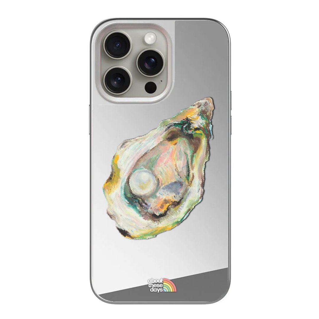 【订制 镜面手机壳】iPhone  矽胶防撞壳 - 手机壳/手机套 - 硅胶 银色