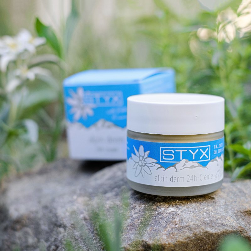 即期良品-STYX 阿尔卑斯雪绒花时长效水漾面霜|24小时急救干燥肤| - 化妆水/喷雾 - 塑料 白色