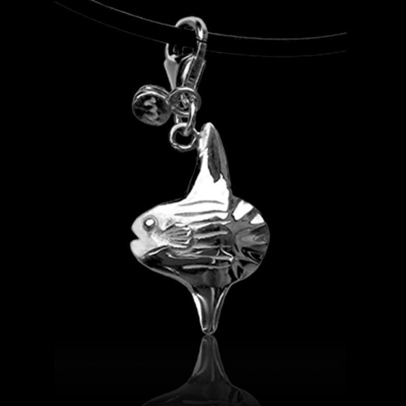 Mola Silver Charm - 项链 - 纯银 
