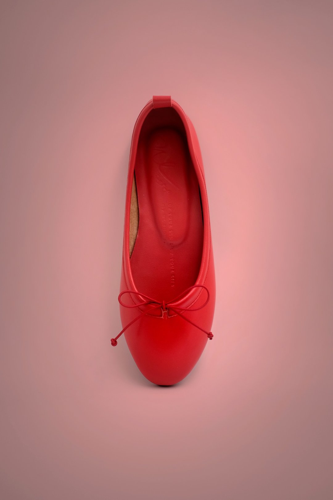 Gloves Ballet (经典红) Red | WL - 芭蕾鞋/娃娃鞋 - 真皮 红色
