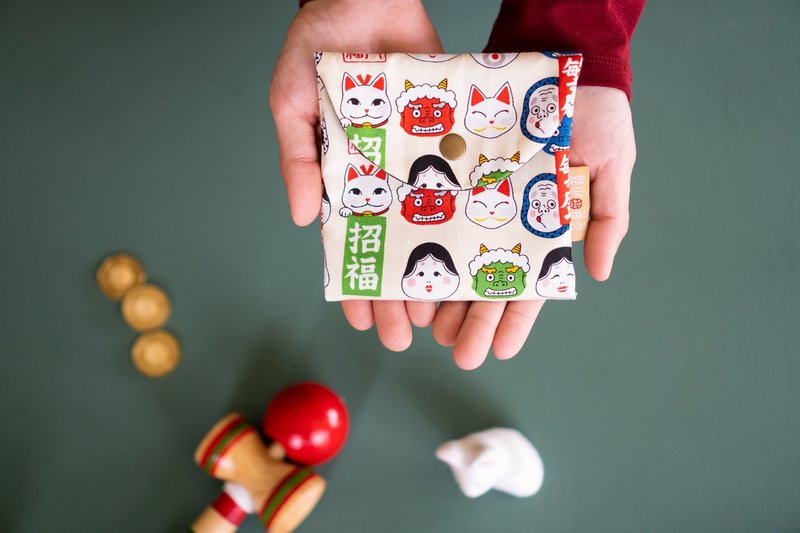 热门  口罩的家  财猫布 - 红包/春联 - 棉．麻 黄色