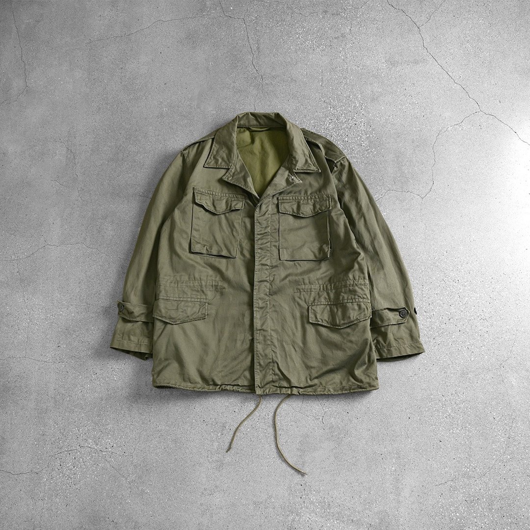 荷兰公发野战Parka / 古着军装、军装外套、古着外套、军装穿搭 - 男装外套 - 其他材质 绿色