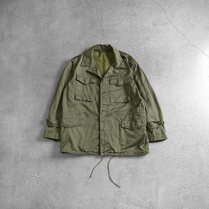荷兰公发野战Parka / 古着军装、军装外套、古着外套、军装穿搭 - 男装外套 - 其他材质 绿色