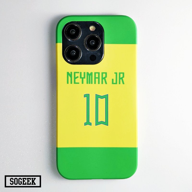 SO GEEK 手机壳设计品牌 THE 2022 WORLD CUP GEEK 巴西款 - 手机壳/手机套 - 塑料 黄色