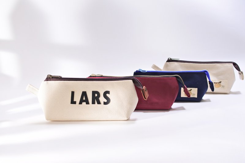 六角形三层隔大容量笔袋 定制化笔袋 - 铅笔盒/笔袋 - 棉．麻 