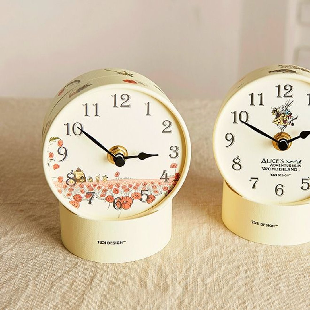 7321Design-经典童话DIY趣味纸钟-桃乐丝,7321-83631 - 时钟/闹钟 - 纸 多色