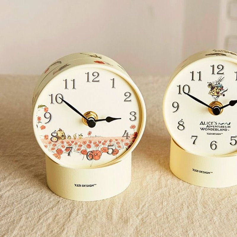 7321Design-经典童话DIY趣味纸钟-桃乐丝,7321-83631 - 时钟/闹钟 - 纸 多色