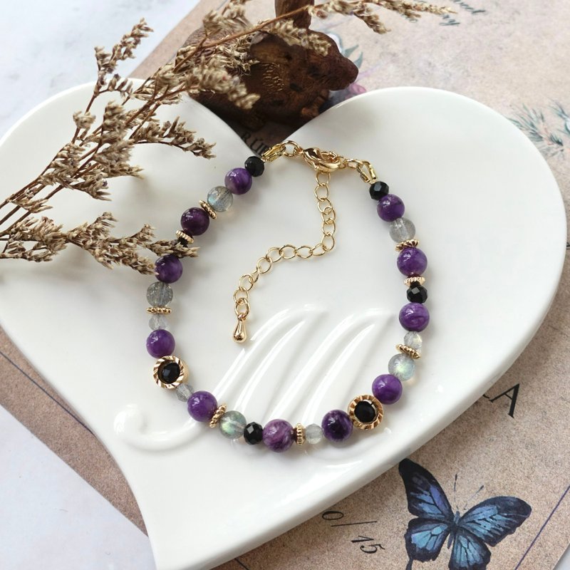 晶矿设计款手链-顶轮轻奢款 - 手链/手环 - 半宝石 