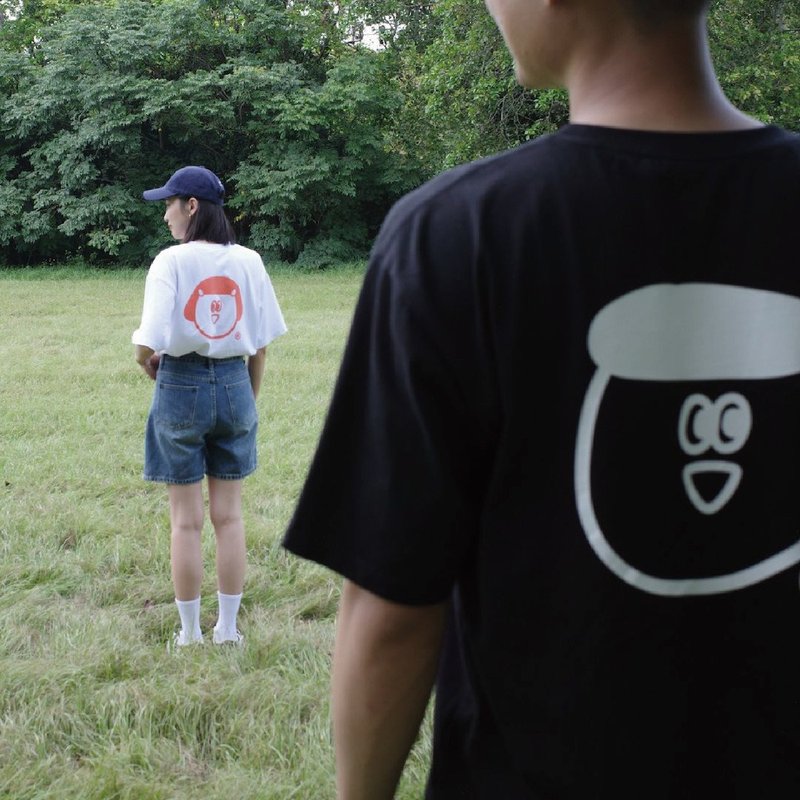 1G珍妮 | 厚磅纯棉宽松短袖Tee - 女装 T 恤 - 棉．麻 