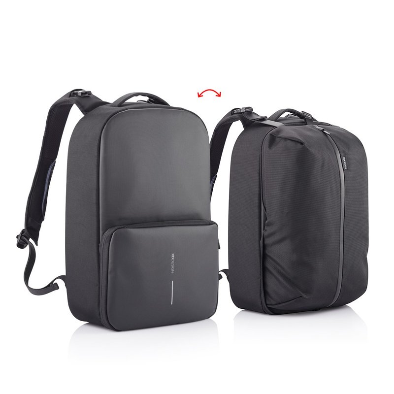 FLEX GYM BAG 运动/商务防盗后背包(桃品国际公司货) - 后背包/双肩包 - 其他人造纤维 黑色