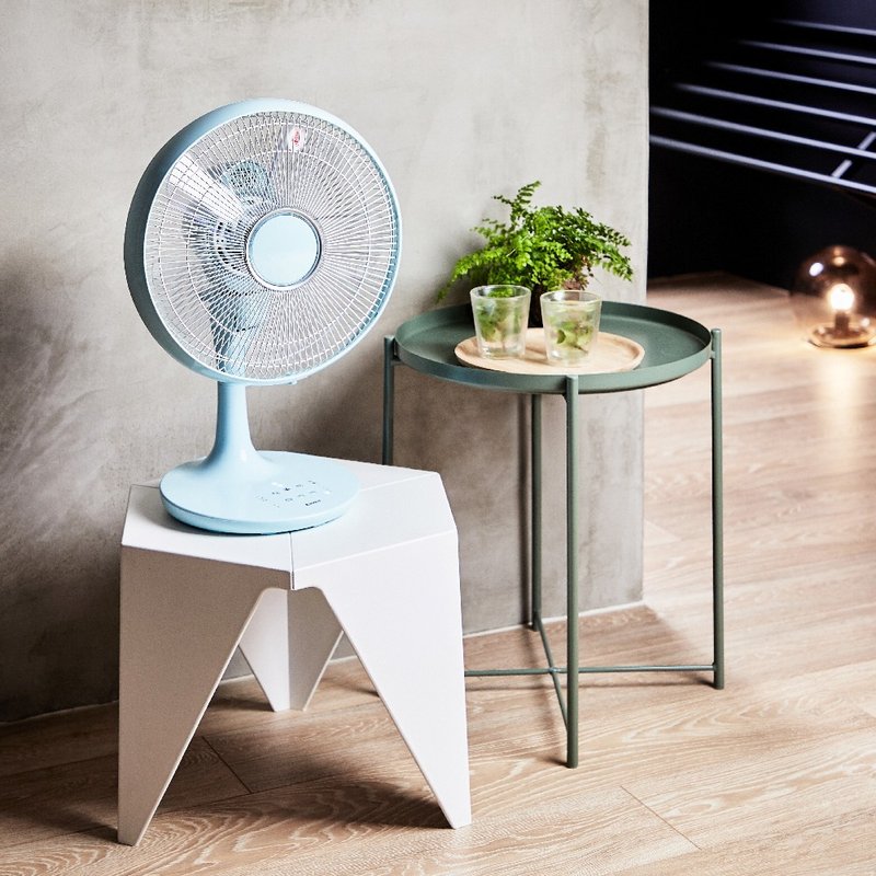 Airmate艾美特 12寸DC负离子桌扇FD3015M(粉蓝) - 电扇 - 塑料 蓝色