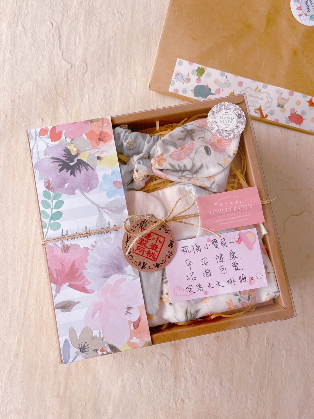 加购礼盒包装   /不单售/附纸袋/附祝福小卡/ - 满月礼盒 - 纸 卡其色