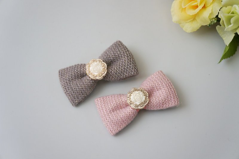 E2-发夹 - 发夹浏海夹侧夹一字夹类 亮丝毛尼 - 发饰 - 其他材质 多色