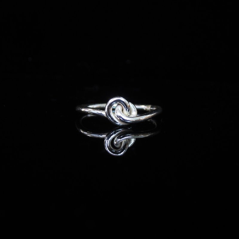 【心结】手工银戒。纪念戒。情人对戒 - 对戒 - 其他金属 银色