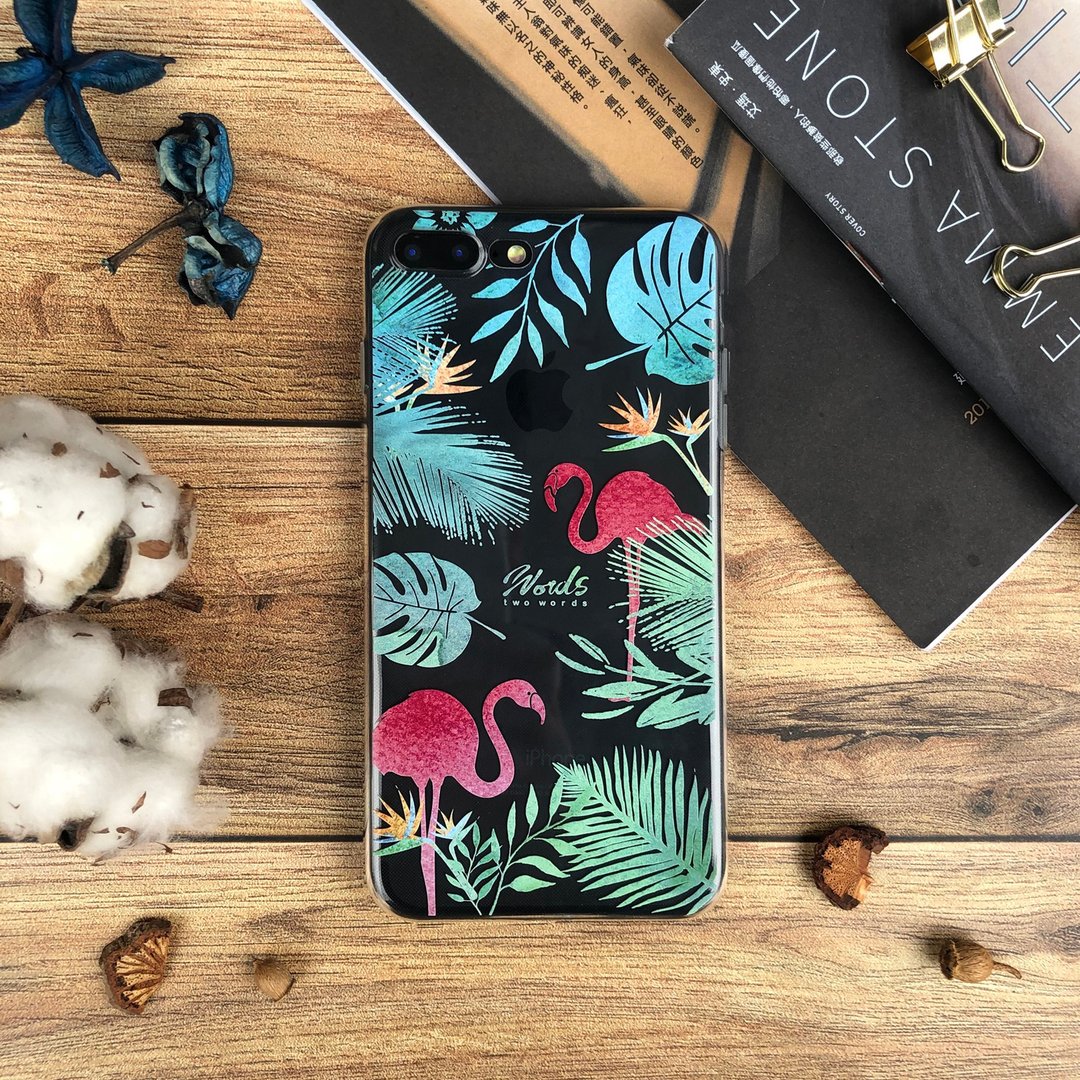 热带红鹤 // 手机壳 // 磨砂软壳、透明软壳 // Phone Case - 手机壳/手机套 - 塑料 