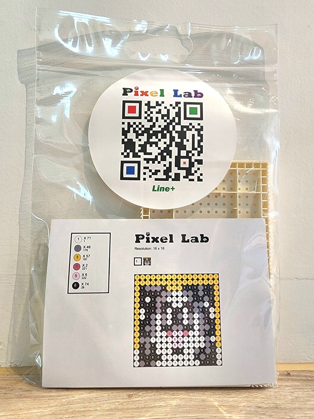 【拼图 礼物】宠物系列 16X16 DIY套装-边境牧羊犬 - 摆饰 - 塑料 白色
