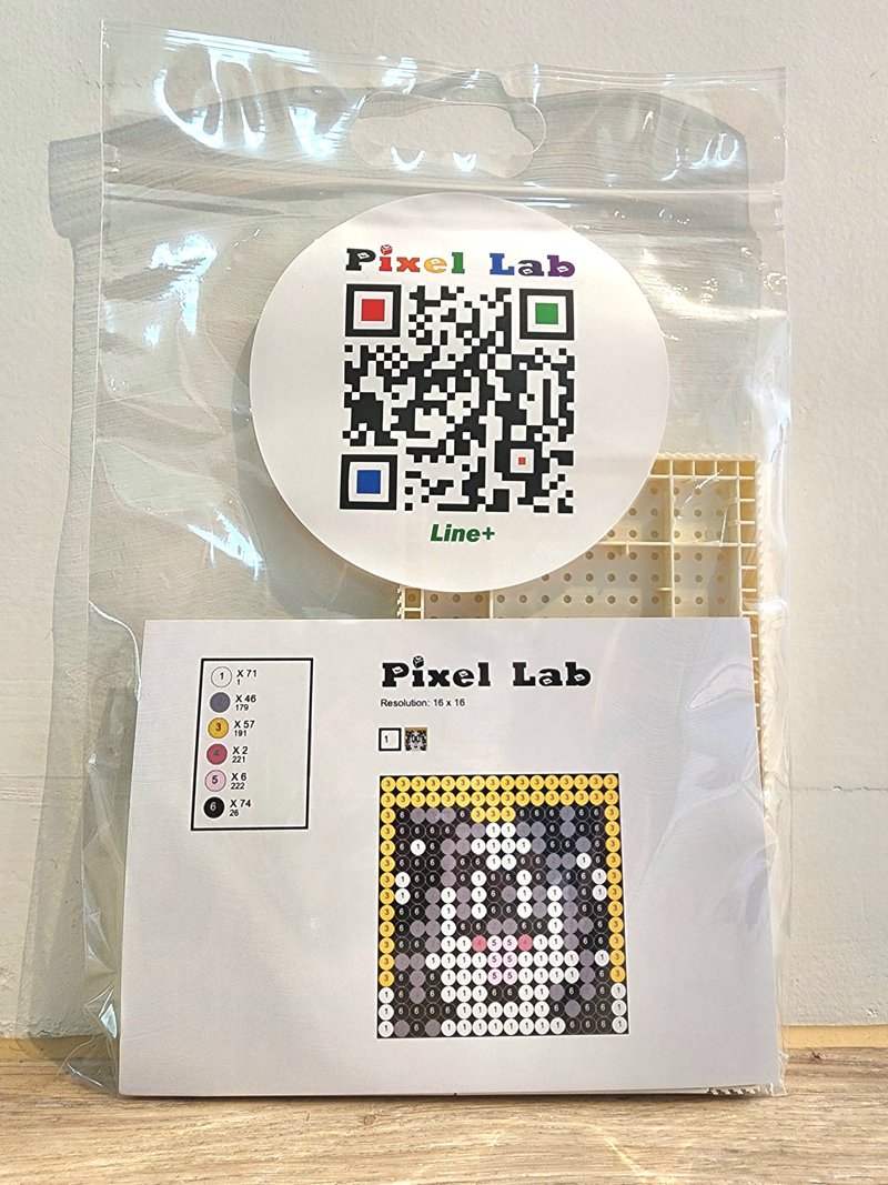 【拼图 礼物】宠物系列 16X16 DIY套装-边境牧羊犬 - 摆饰 - 塑料 白色