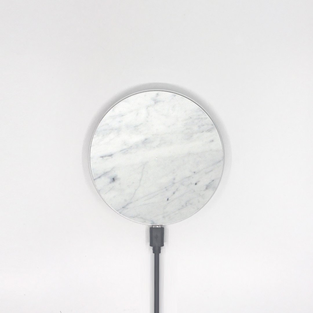 白色大理石纹10W手机无线充电板 Wireless Charger -239 - 手机充电及周边 - 其他材质 白色