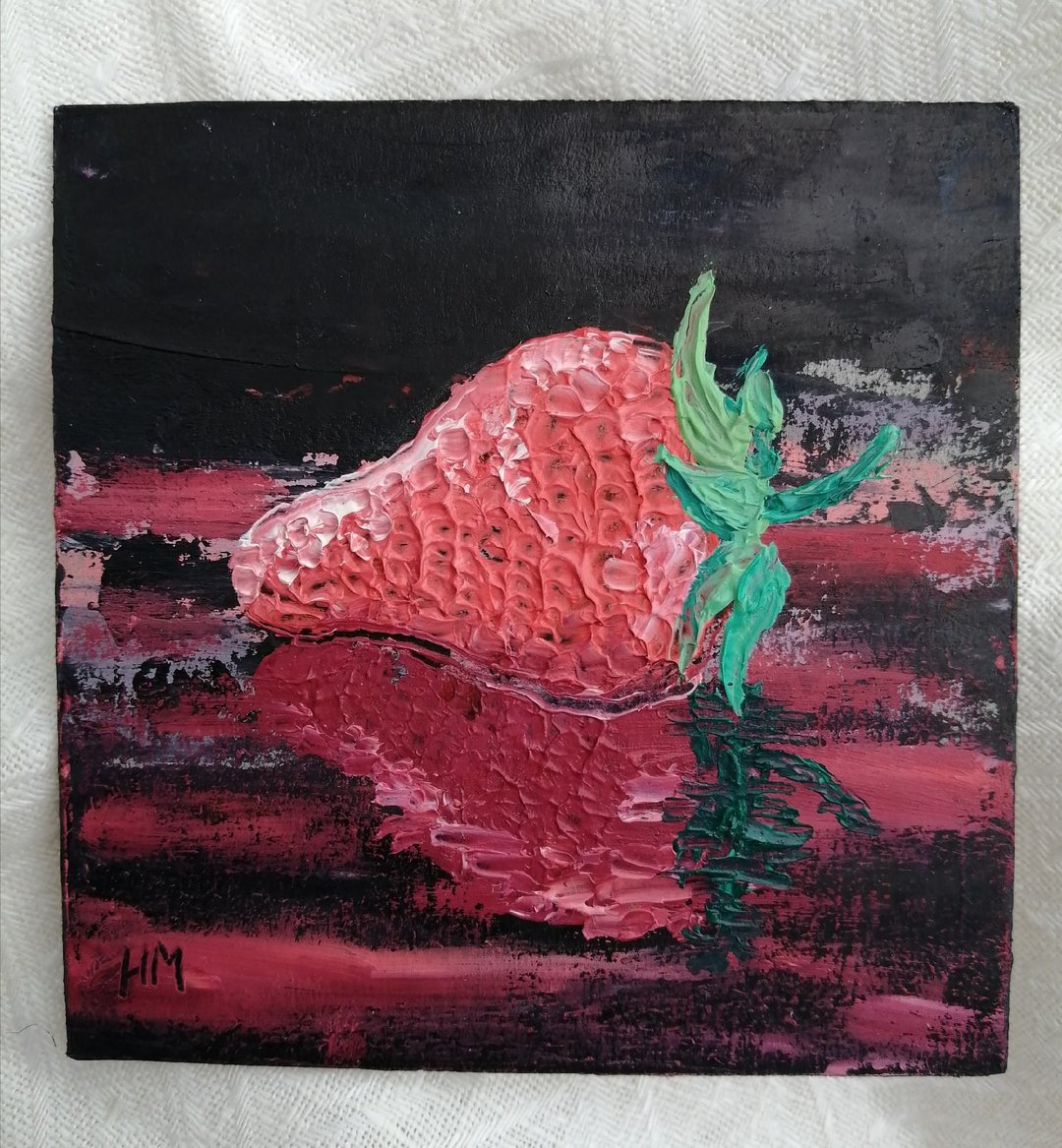 微型画草莓 - 墙贴/壁贴 - 其他材质 黑色