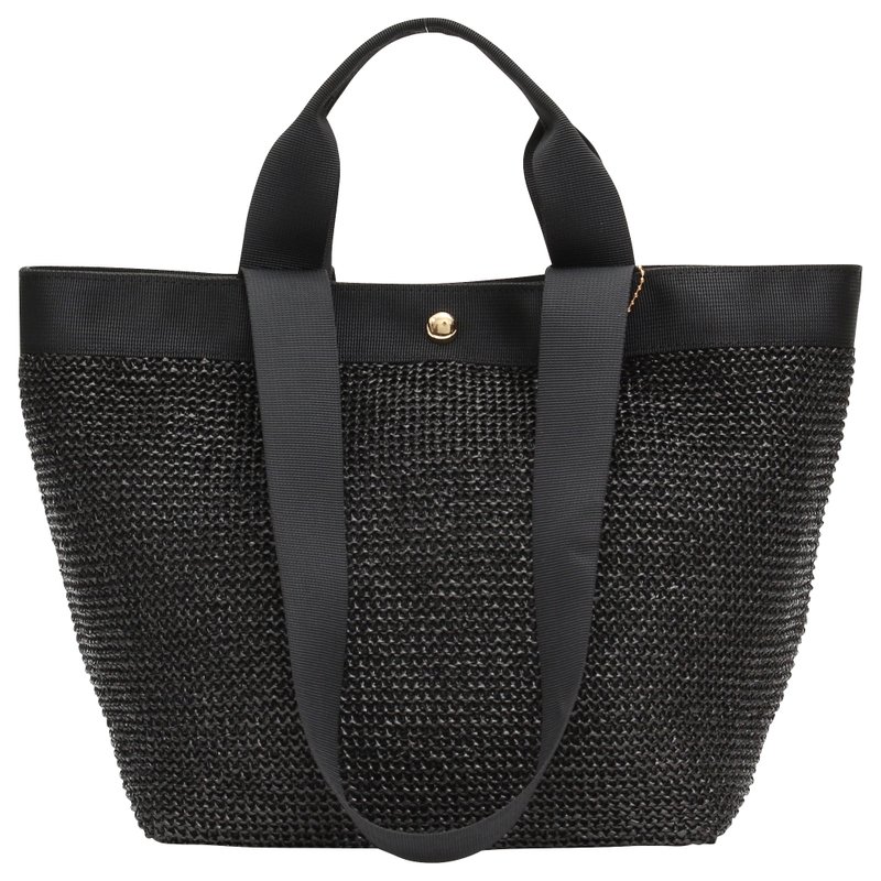 [Clan] A4兼容于2way简易篮子手提包 - 侧背包/斜挎包 - 其他材质 黑色