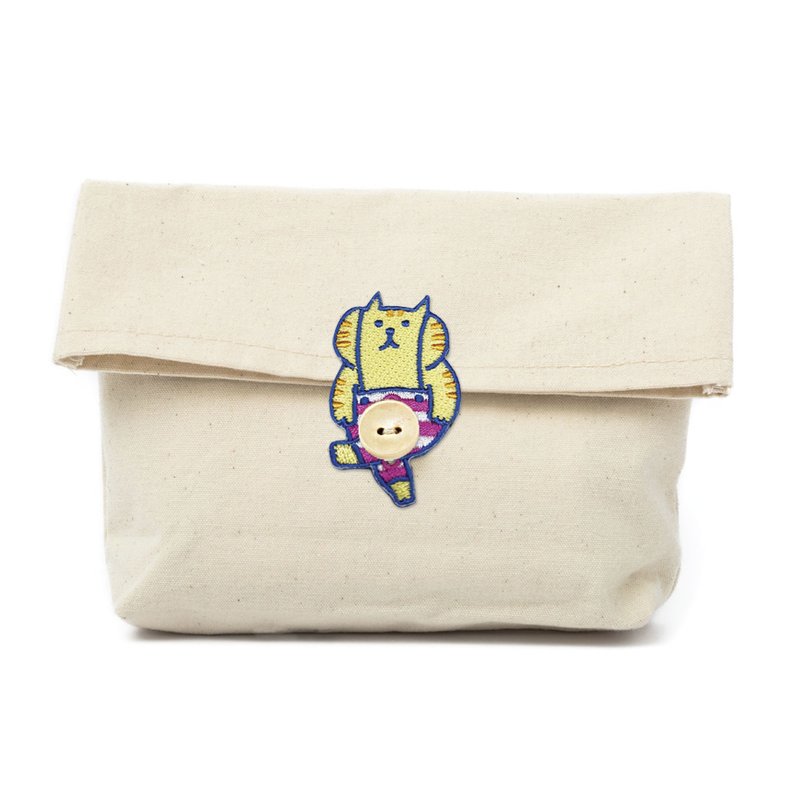 JzFun / 懒洋洋喵之助 刺绣多功能钮扣套(散步) - 其他 - 绣线 多色