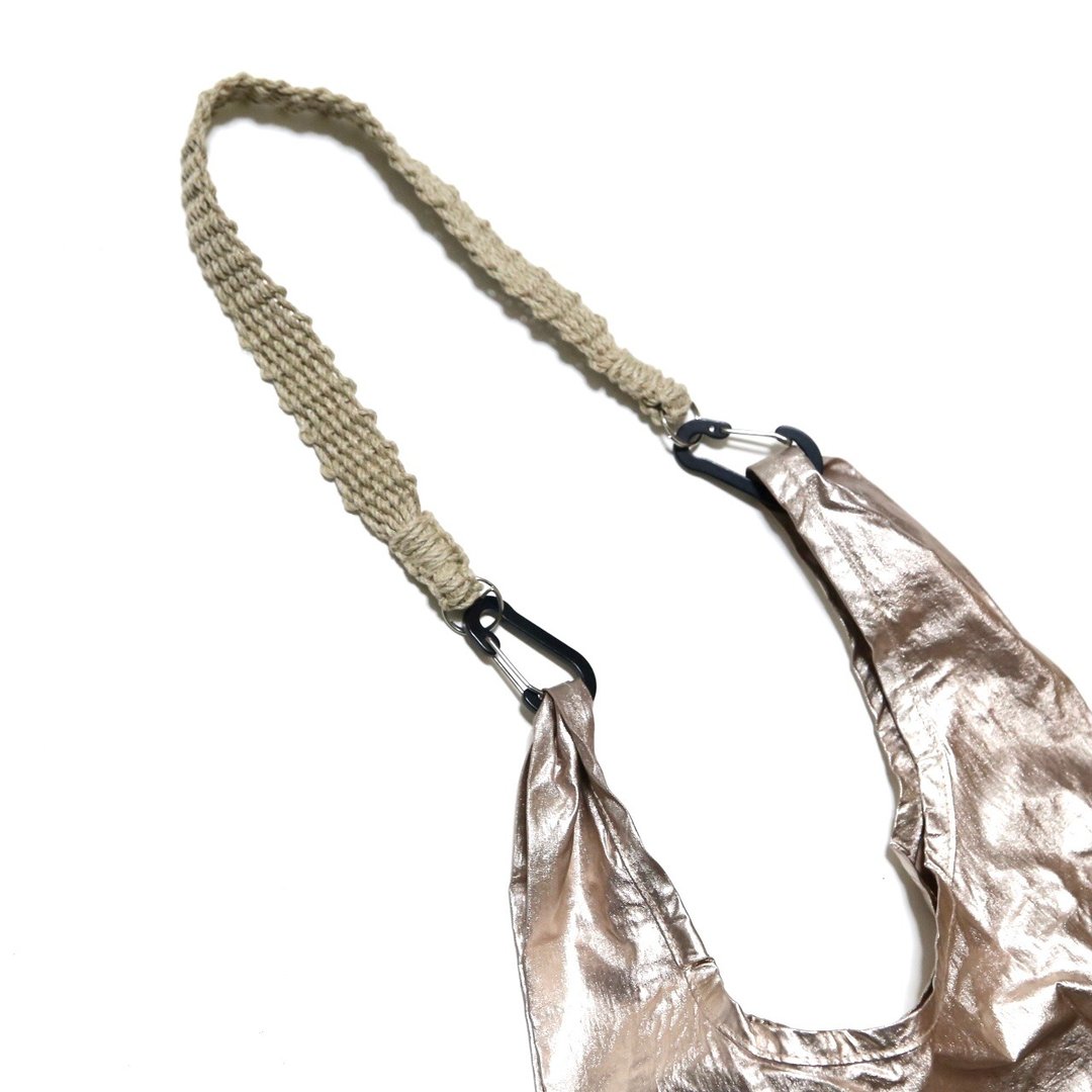 麻绳麻带/短裤，可让您将环保袋挎在肩上 - 其他 - 棉．麻 卡其色