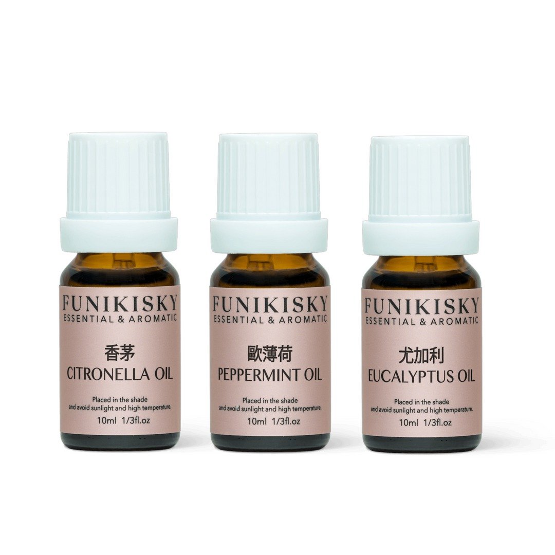 限量【特惠三入组】净化清新 精油按摩 扩香仪 - 香薰/精油/线香 - 精油 绿色