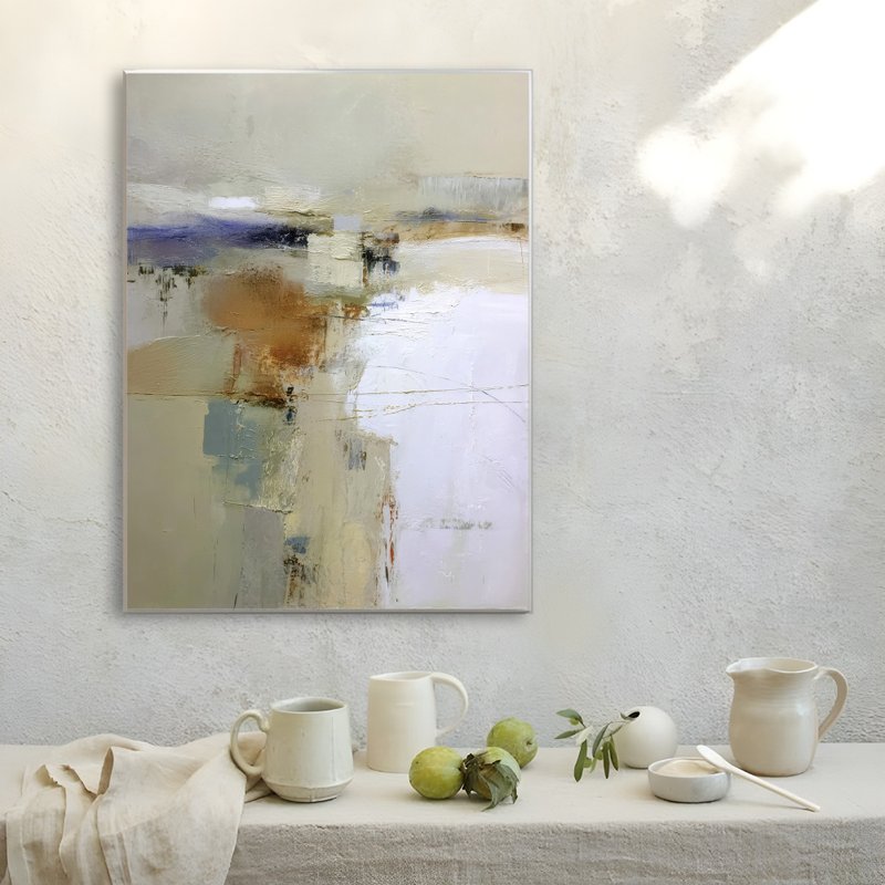 6070抽象画-无框画 | 装饰画 | 油画 | 挂画 | 室内设计 | 入厝礼 - 海报/装饰画/版画 - 其他材质 多色