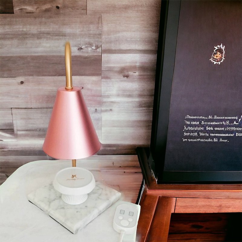 圣诞节交换礼物礼盒_香氛灯仪式感 定时香氛暖灯现货 生日礼物 - 香薰/精油/线香 - 其他金属 粉红色