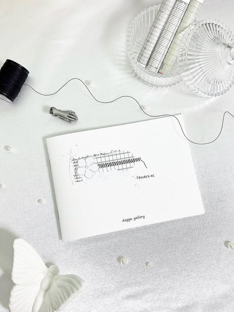 简单的横向日记记录 - 笔记本/手帐 - 纸 白色