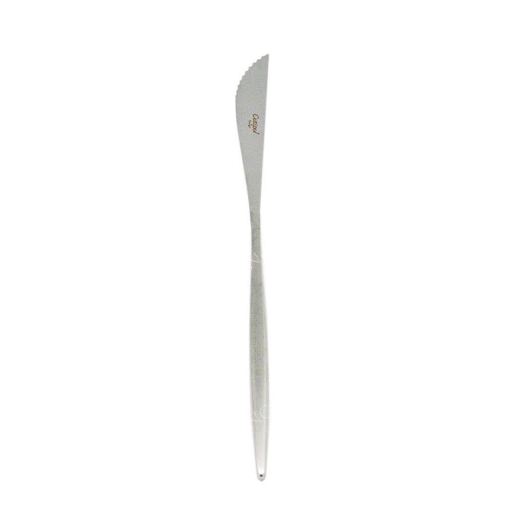 葡萄牙 Cutipol  MOON雾银 22CM 牛排刀 - 餐刀/叉/匙组合 - 不锈钢 银色