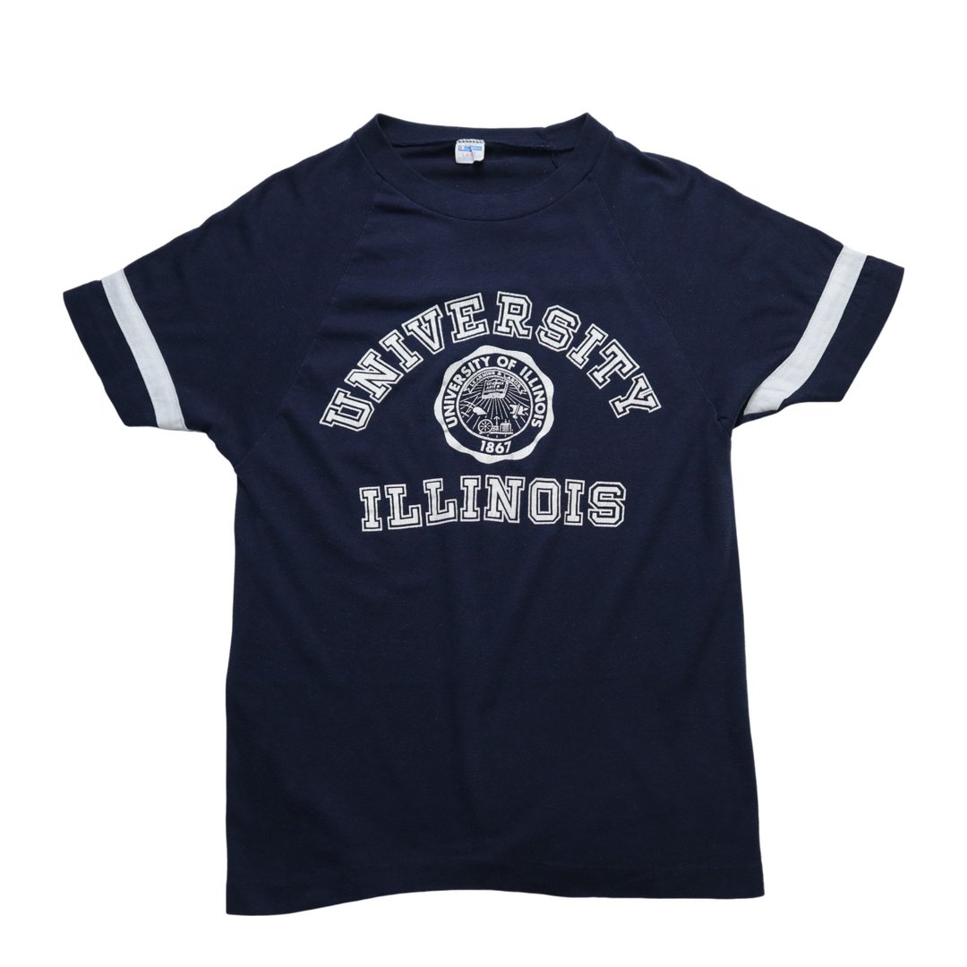 70s Champion 美国制 University of ILLINOIS T-Shirt - 女装 T 恤 - 其他材质 