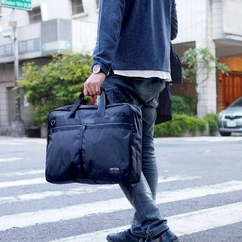 日系商务机能防水电脑三用包Made in Japan by Wonder Baggage - 公文包/医生包 - 防水材质 
