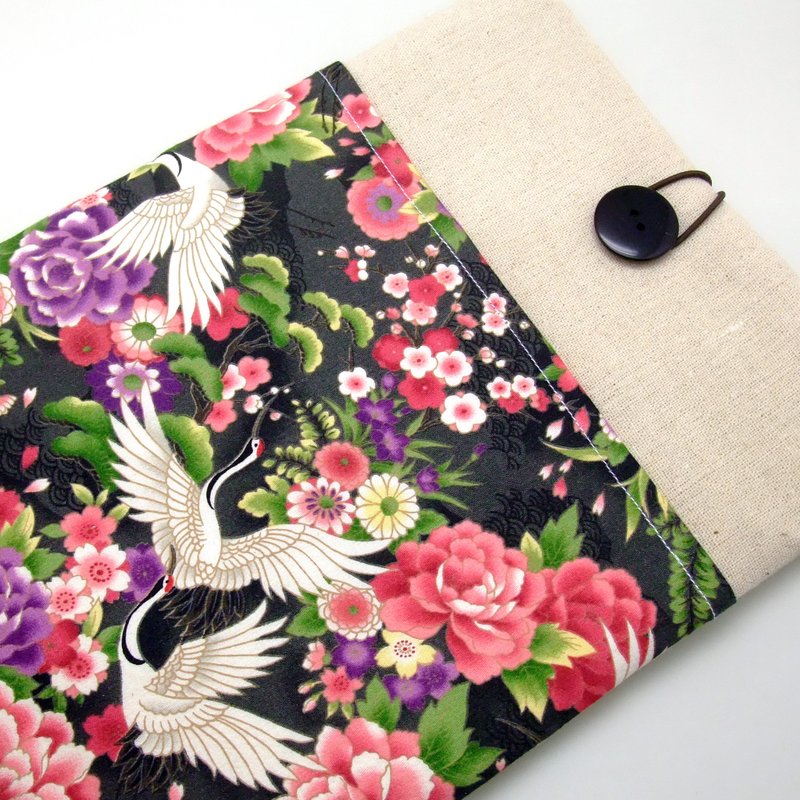 定制化电脑保护套 笔电包 电脑包 平板套  仙鹤(M-221) - 电脑包 - 棉．麻 多色