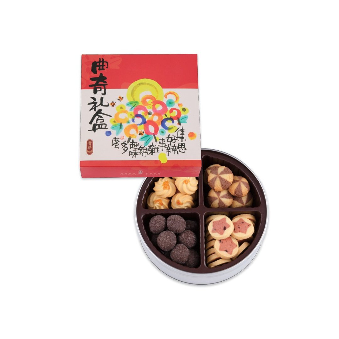 奇华饼家-曲奇礼盒 - 手工饼干 - 其他材质 红色