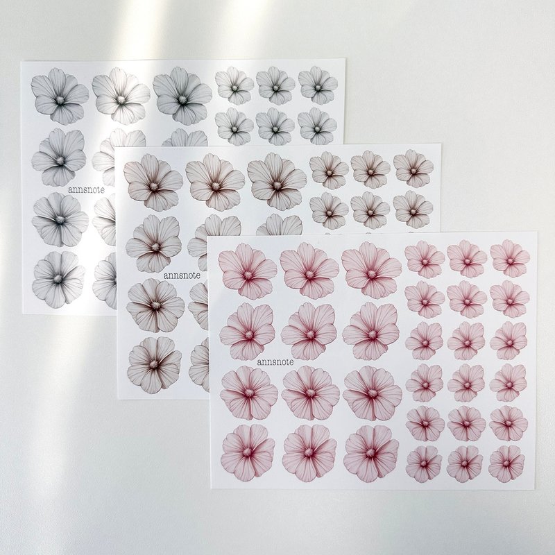 Mono 150g 纸花纸（Anns Note）复古拼贴 - 贴纸 - 纸 多色