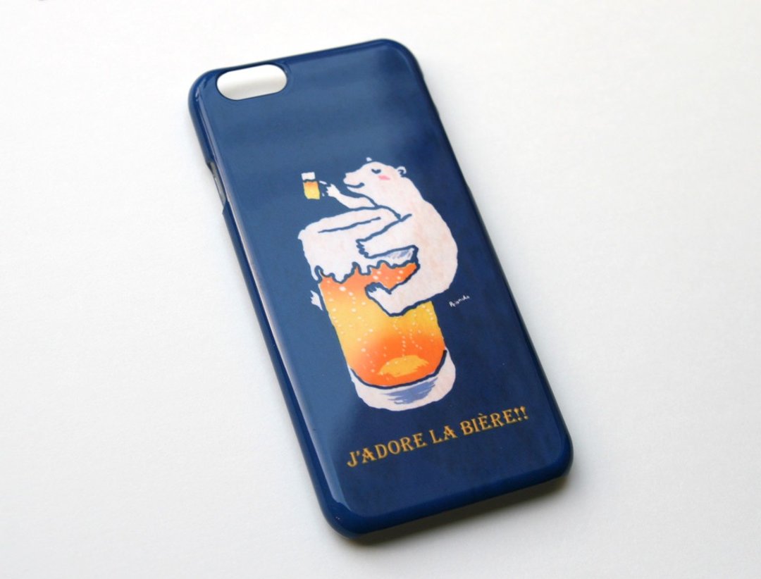 iPhone case polar bear - 手机壳/手机套 - 塑料 蓝色