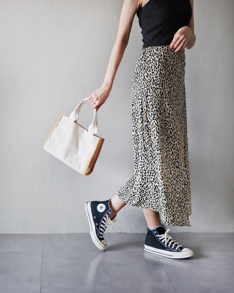 Basic系列S号－手提托特包 原色x黄 - 手提包/手提袋 - 棉．麻 黄色