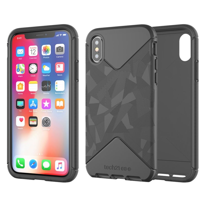 Tech21英国超冲击Tactical iPhone X/Xs防撞保护壳(5055517385480 - 手机壳/手机套 - 塑料 黑色