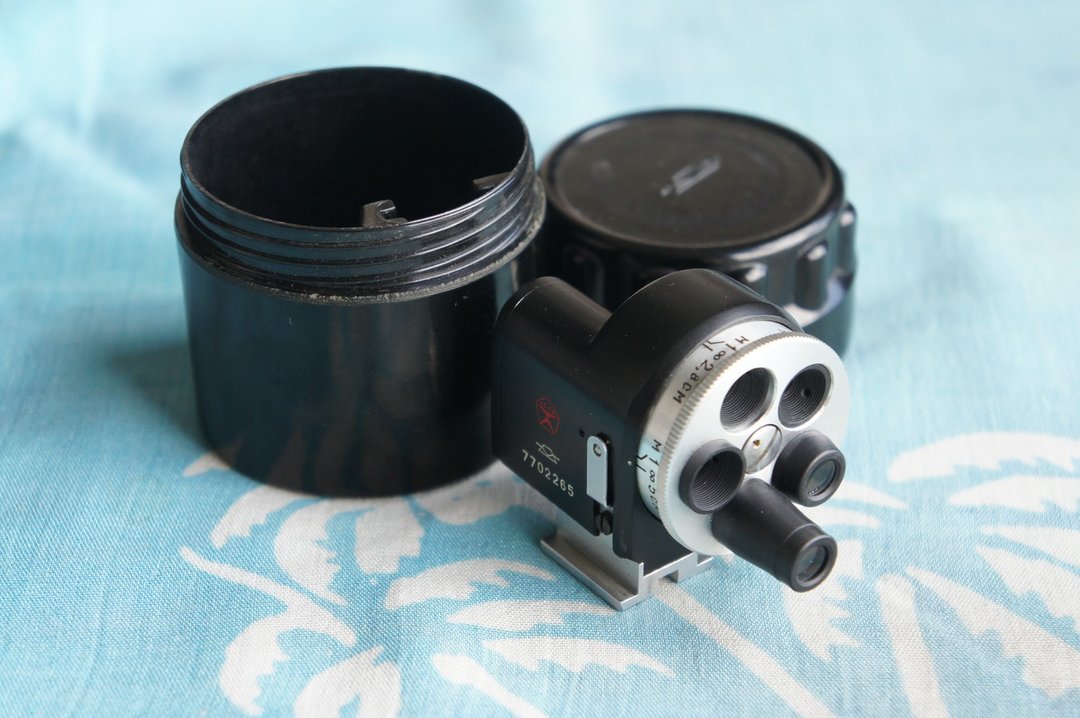 适用于基辅 CONTAX 相机的通用转塔取景器！稀有的 - 相机 - 其他材质 