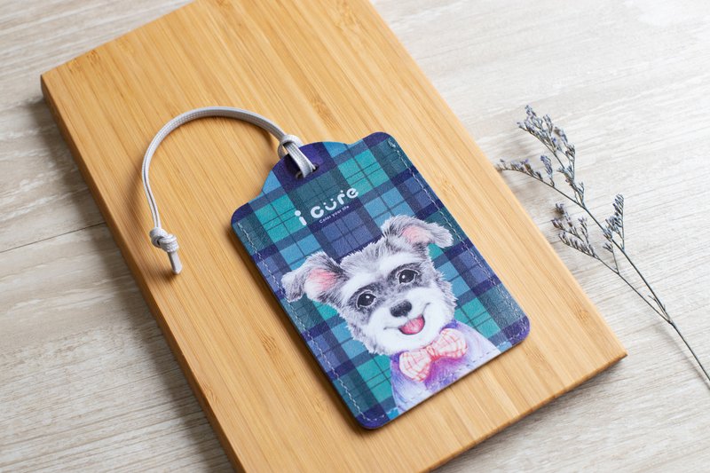 万用卡套组/行李吊牌 / 雪纳瑞_H26 - 证件套/卡套 - 其他材质 蓝色