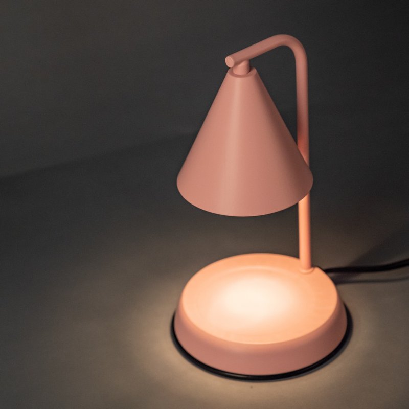 Vana Candles 香氛蜡烛暖灯 几何款-甜美粉 融蜡灯 可调光 - 蜡烛/烛台 - 其他金属 粉红色